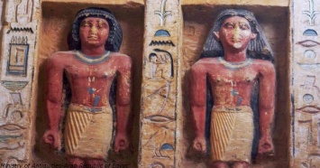 В Египте нашли совершенно нетронутую гробницу Фараона. Вот как она выглядит