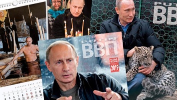 За календарями с Путиным выстраиваются очереди по всему миру