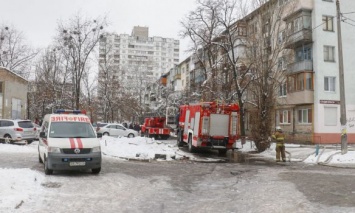 Во время пожара в Киеве спасли парня-инвалида и двух собак