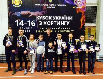 Воспитанники клуба «Легион» приняли участие в кубке Украины по хортингу