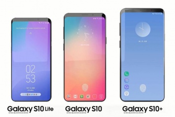 Стали известны все особенности новой линейки Samsung Galaxy S10