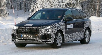 Обновленный Audi Q7 вновь замечен на тестах