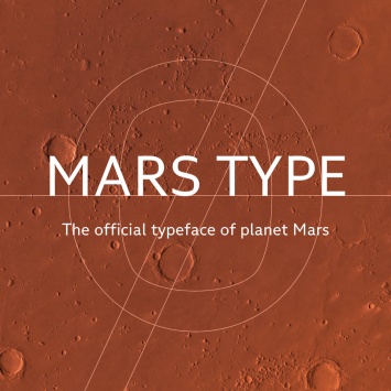 В Украине начали разработку шрифта для Марса