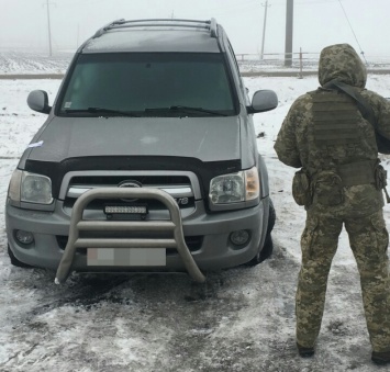 В Подольске на границе остановили «буйный» внедорожник