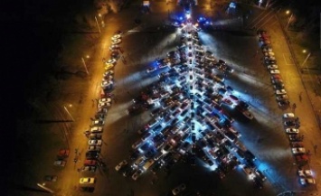 Завтра в Мелитополе может появиться огромная инсталляция из автомобилей