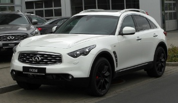 В России завершились продажи кроссовера Infiniti QX70