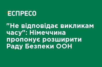 "Не соответствует вызовам времени" Германия предлагает расширить Совет Безопасности ООН