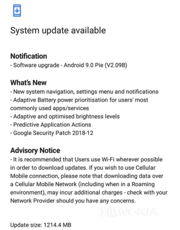 Nokia 5.1 Plus обновляется до Android 9 Pie