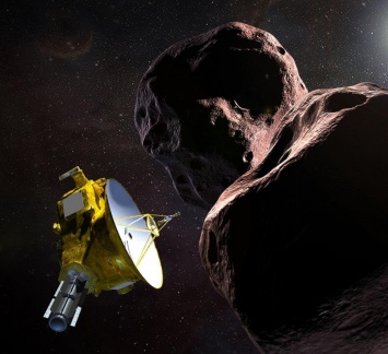 Зонд New Horizons долетел до астероида Ультима Туле на окраине Солнечной системы