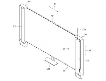 Samsung запатентовала телевизор со скручивающимся экраном