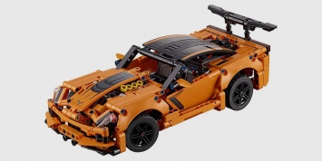 Спорткар Chevrolet Corvette ZR1 теперь можно собрать из Lego