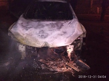 «Разборки за должность»: стало известно, чей автомобиль сожгли 31 декабря в Николаеве