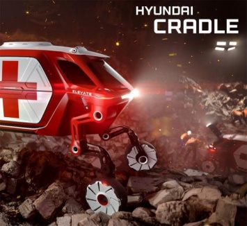 Hyundai покажет на CES-2019 автомобиль с «ногами» Hyundai Elevate Concept