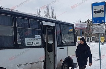 Маршрутный транспорт Бердянска работает в обычном режиме