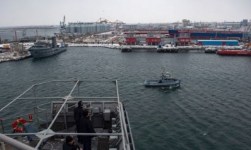 Военный корабль США зашел в румынский порт на Черном море