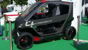 Израильский стартап представил электромобиль-трансформер E-compact