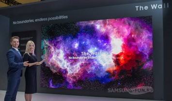 Samsung представляет инновационные модульные технологии Micro LED для бескрайних дисплеев