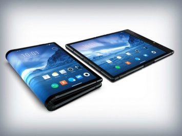 Royole FlexPai - смартфон со сгибающимся экраном показали вживую на CES 2019