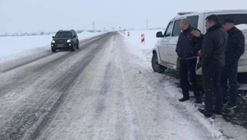 Трассу «Таврида» расчистили от снега после жалоб автомобилистов