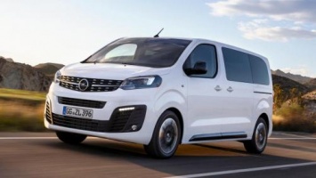 Компания Opel показал новый микроавтобус Zafira Life