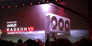AMD представила первый в мире 7-нанометровый GPU для потребительских видеокарт