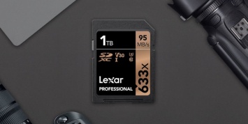 Lexar представила SD-карту емкостью 1 ТБ