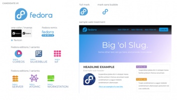 Проект Fedora предложил оценить новые варианты логотипа