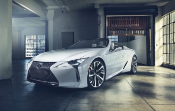 Lexus представила новый концепт автомобиля LC Convertible Concept