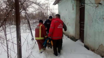 На Николаевщине спасатели доставили бабушку в больницу