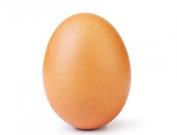 В Instagram рекорды популярности бьет снимок куриного яйца