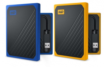 Western Digital представила серию внешних SSD My Passport Go