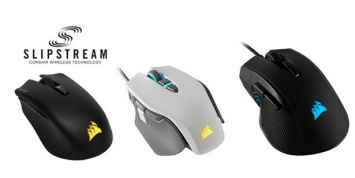 Corsair представила игровые мышки Harpoon RGB Wireless, Ironclaw RGB и M65 RGB Elite