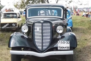 В Харьков привезли уникальный автомобиль (фото)