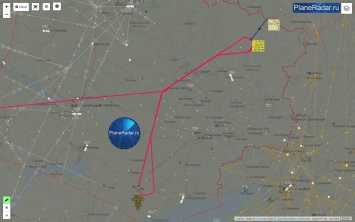 Американский беспилотник провел шестичасовый разведывательный полет над Донбассом. Карта