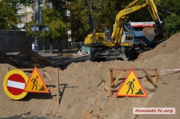 В Николаеве Московскую снова будут «перерывать» - планируется замена сетей ТЭЦ и водоканала