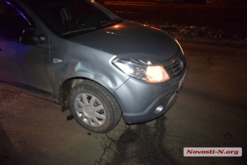 В Николаеве «Рено» сбил пешехода на переходе: пострадавший госпитализирован