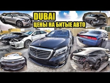 Сколько стоят битые Лексусы и другие премиум авто в Эмиратах (видео)