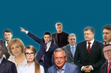 Выборы президента Украины: есть только три реальных кандидата