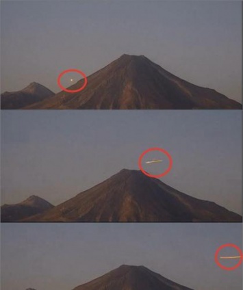 Рептилоиды с Нибиру: Около вулкана Попокатепетль на видео снята инопланетная «охота» за золотом