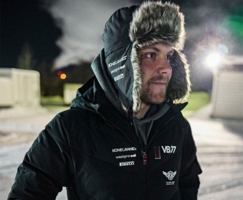 Валттери Боттас готовится к Arctic Lapland Rally