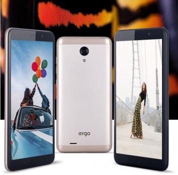 Новый смартфон ERGO V551 Aura Dual Sim уже доступен в каталоге Юг-Контракт