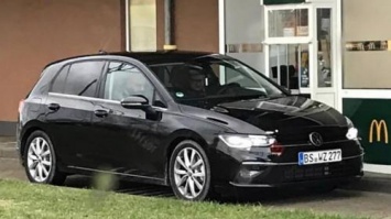 В Германии замечен новый Volkswagen Golf без камуфляжа
