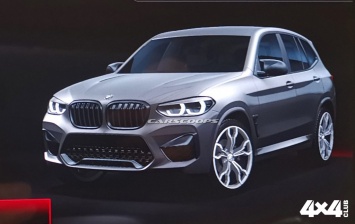 В Сети появились первые фотографии кроссовера BMW X3 M