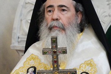 Порошенко передал ряд месседжей патриарху Иерусалимскому Феофилу III