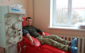 Херсонские инспекторы пополнили банк донорской крови