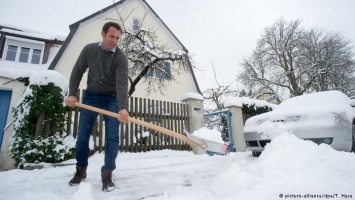 Кто убирает снег в Германии