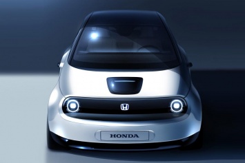 Электрокар Honda Urban EV показали в официальном эскизе