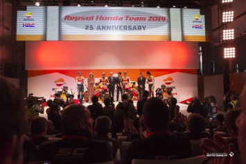 Галерея с презентации Repsol Honda MotoGP 2019