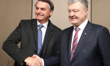 В Давосе состоялась первая за восемь лет встреча президентов Украины и Бразилии