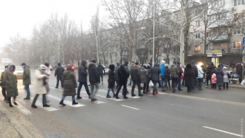 Возмущенные жильцы новостроя перекрыли улицу Малиновского из-за промышленного тарифа на электроэнергию